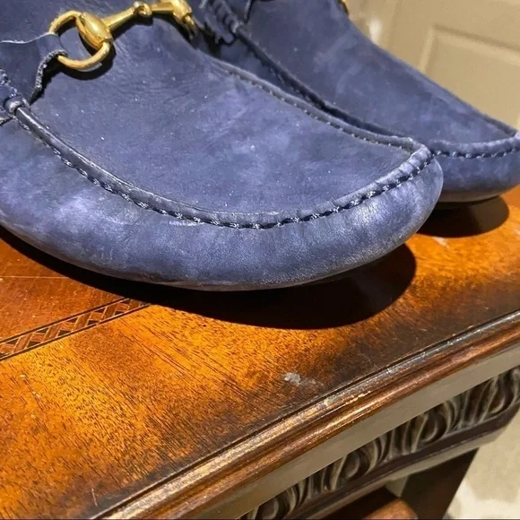 MERCANTI FLORENTINI19136Loafer Moccasin ~ Royal BlueSuede  display picture 3
